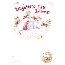 Daughter's 1st Tiny Tatty Teddy Me to You Bear Christmas Card Image Preview